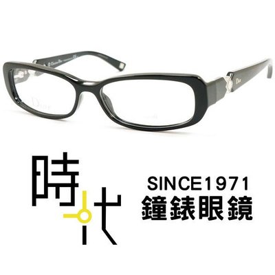 【台南 時代眼鏡 DIOR】迪奧 光學鏡框眼鏡 CD3193 807 橢圓鏡框眼鏡 膠框眼鏡 黑 54mm