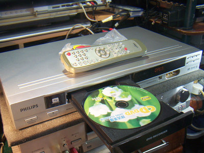 PHILIPS DVDR-612 DVD錄放影機 附原廠遙控器