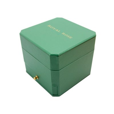 翻蓋手表盒首飾盒手表首飾收納盒深綠色禮品包裝盒飾品手表禮盒子-范斯頓配件工廠超夯 正品 現貨