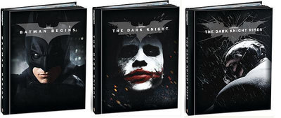 洪興 藍光BD 黑暗騎士三部曲 4K UHDBD 九碟藍光書限量版(中文字幕) Dark Knight 蝙蝠俠