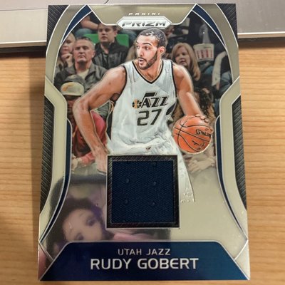 年度防守球員Rudy gobert prizm 球衣卡