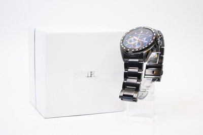 【台南橙市3C】SEIKO精工 Criteria 太陽能限量計時手錶 SSC589P1 #79760