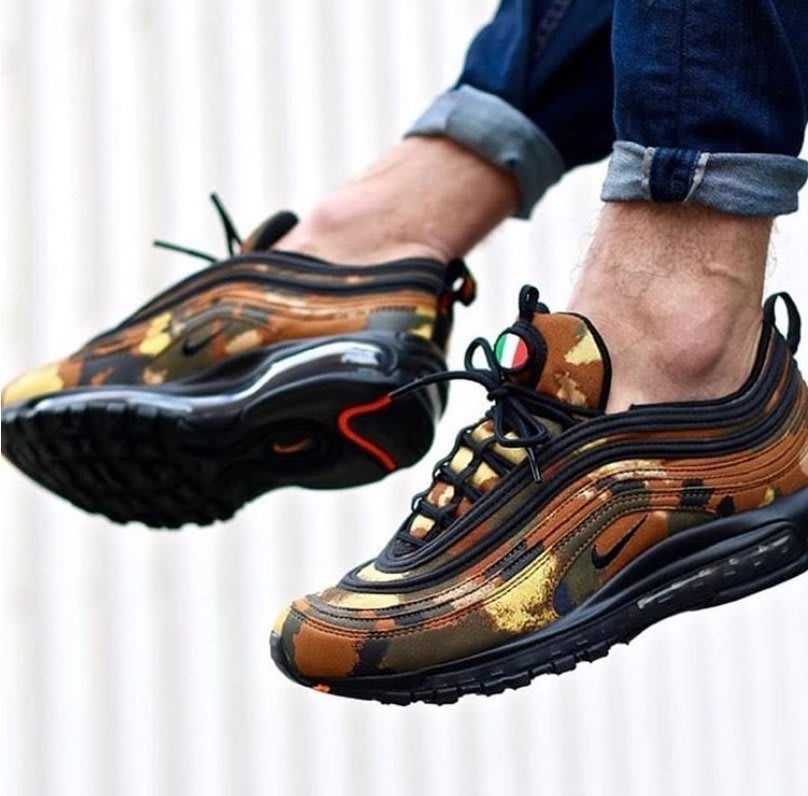 uniisence】現貨NIKE AIR MAX 97 COUNTRY CAMO 迷彩義大利限定| Yahoo