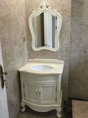 FUO衛浴：60公分古典浴櫃  含鏡子龍頭整組     H2587