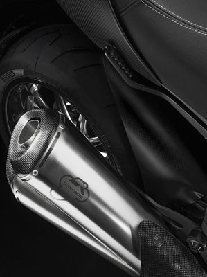 DNS部品 TERMIGNONI DUCATI DIAVEL STAINLESS-STEEL 尾段排氣管 (歐盟法規版)