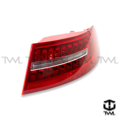 《※台灣之光※》全新 AUDI 奧迪 A6 4D 4門 09 10 11 12年外銷高品質LED紅白晶鑽尾燈後燈 台灣製