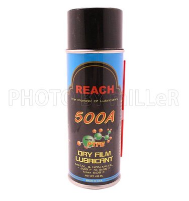 【含稅-可統編】美國潤奇 REACH 500A 鐵氟龍乾式合成潤滑劑 -400℉~500℉ 450ml