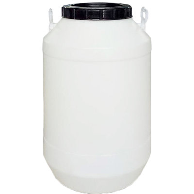 【熱賣下殺價】鴻正 塑料桶 帶蓋塑料水桶 50L 直徑40cm高57cm /個（桶蓋黑白隨機） 定制