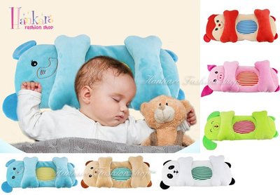 ☆[Hankaro]☆ 嬰兒新生兒動物造型定型枕頭