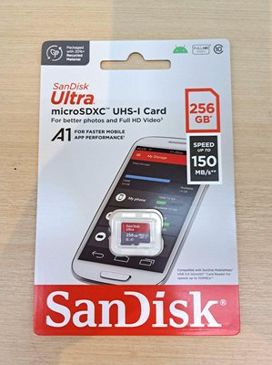 現貨開發票 新款150MB/s SanDisk Ultra microSD 256G 256GB TF 記憶卡