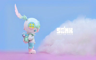 Sank Toys Little 小藏克 旅途系列 - 潛水員 - 藍靛【全球限量499P】