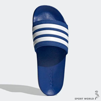 Adidas ADILETTE SHOWER 男鞋 拖鞋 防水 藍白【運動世界】GW1048