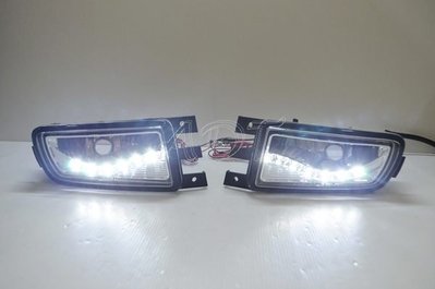 ~~ADT.車材.車材~~凌志 LEXUS GS300 98~04 LED燈眉 LED燈眉晶鑽玻璃霧燈組