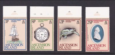 【雲品二】阿森松島Ascension 1979 ship 235-238 set MNH 庫號#B534 41976