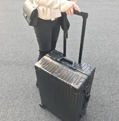 29吋經典鋁框款 復古直角鋁框拉桿箱 結婚箱 行李箱 旅行箱