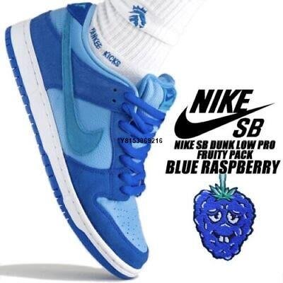NK SB Dunk Low Pro "Blue Raspberry"藍色 藍樹莓 麂皮 男女DM0807-400