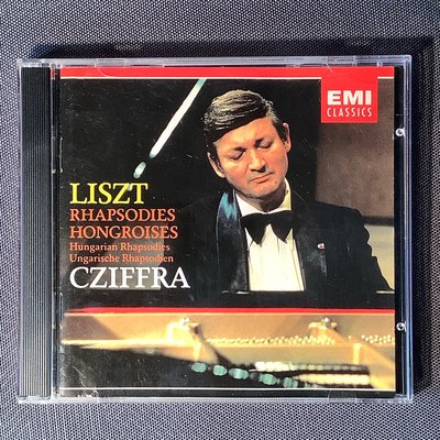 Liszt李斯特-Hungarian Rhapsodies匈牙利狂想曲 Cziffra季弗拉/鋼琴 荷蘭版2CD 無ifpi