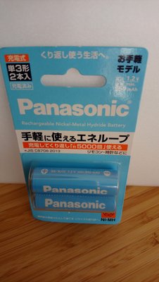 日本帶回Panasonic 3號充電電池