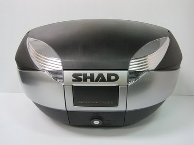 【箱架屋】SH48 SH-48 SHAD 夏德 手提式 漢堡 箱 後箱 鈦色 [[ 靠背與減震墊可另加購]]