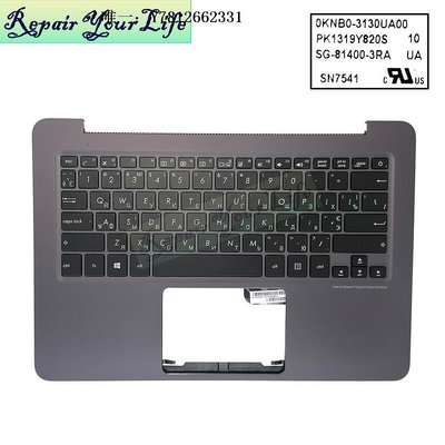 電腦零件華碩ASUS UX305 UX305CA UX305FA 鍵盤帶C殼 UA HU SP LA筆電配件