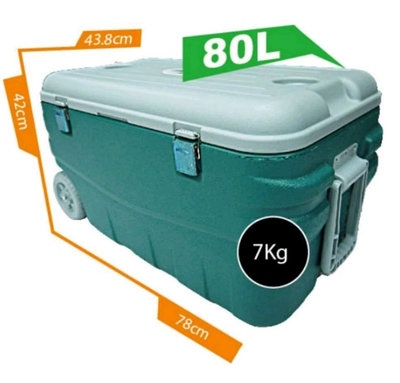 特價中 保冷王80L冰桶，附輪子，船釣露營好幫手，行動保冷冰箱