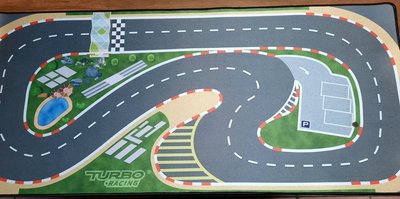 全新TURBO RACING 1/76 超迷你 1:76 遙控車 彩繪 像真 賽道 跑道 膠墊 地毯