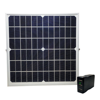【藍天百貨】太陽能5V發電系統 監視器可用 太陽能轉USB 5V 應急系統 停電 發電機 備電 露營 戶外