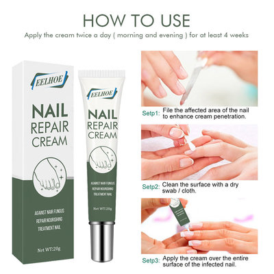 【EELHOE指甲修護凝膠】NAIL Repair cream指甲修護指甲護理膏指甲凝膠20g