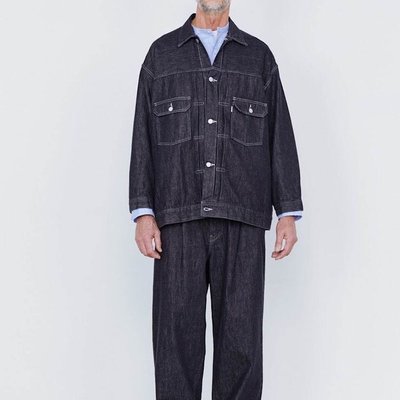 少穿近全新20aw Graphpaper COLORFAST DENIM BLOUSON 1號南貴之| Yahoo