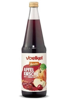 Voelkel 維可 蘋果櫻桃汁 700ml/瓶 demeter認證 #超商限2瓶