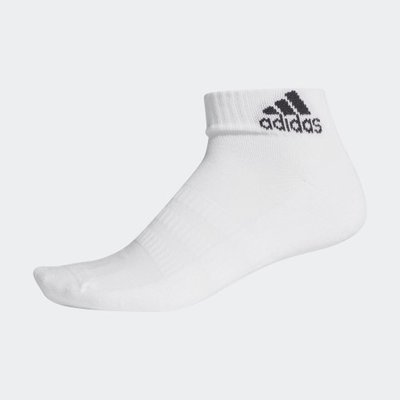 南 2021 1月 Adidas CUSHIONED Socks 短襪 DZ9367 愛迪達 短襪 白色 中性