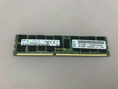IBM 16G DDR3 1600 ECC REG伺服器記憶體X3500M2 X3500 M3 X3500M4