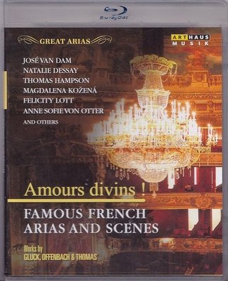 高清藍光碟 Amours divins! Famous French Arias & Scenes 詠嘆調 法語篇25G