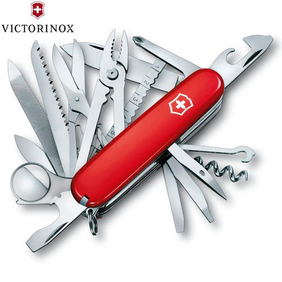 【Pen筆】VICTORINOX維氏 1.6795紅 33功能91mm 冠軍瑞士刀