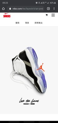 Nike Jordan 11 OG High 喬丹 AJ11 11代 喬11 Concord 45號 復刻 2018 大魔王 SZ廠 黑白色 US12