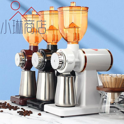 110V海外版小飛鷹款式磨豆機電動家用商用小型咖啡豆研磨粉碎機器-小琳商店
