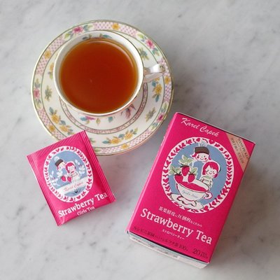 乾媽店。日本 山田詩子 草莓紅茶 茶包 20P 經濟包  (非立體茶包) 1.2g x20p