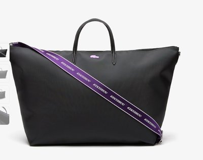 Lacoste Contrast Shoulder Strap Weekend Bag