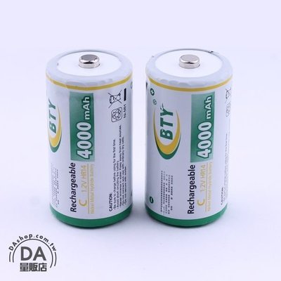 1.2V 4000mAh 充電電池 電池 鎳氫電池 2號 Ni/MH BTY(25-223)