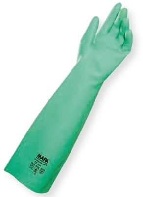 @安全防護@ MAPA 480 防化學防酸鹼溶劑手套 化學作業 酸鹼溶劑 防磨損 防割防刺