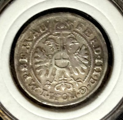 424-德國布里門1654年銀幣