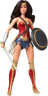 預購 美國帶回 Wonder Woman 仿真人 神力女超人 Barbie Mattel 芭比 聯名公仔 娃娃