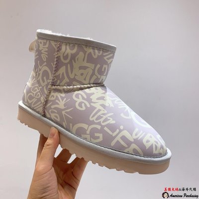 潮品爆款澳洲 UGG 少女元素系列短筒雪靴 款式4 休閒保暖靴 潮流單品 OUTLET-雙喜生活館