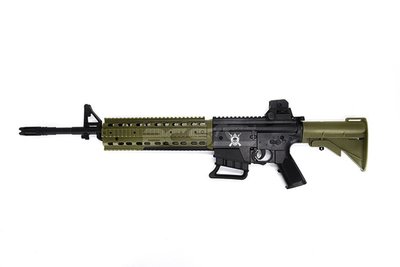 台南 武星級 Nova Vista M4 M177 4.5mm 空氣槍 綠(卡賓槍BB槍鉛彈狙擊槍 M4 M4A1