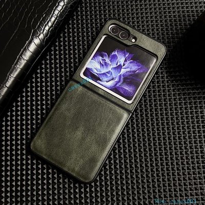 新款皮紋三星galaxy z flip 5 折疊屏手機殼 三星z flip 5 保護套 samsung 日韓系 三星手機