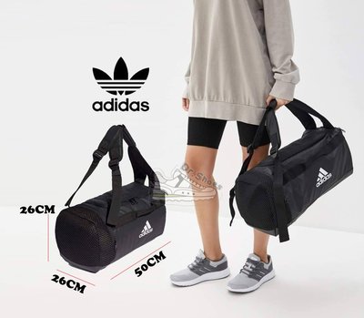 【Dr.Shoes 】Adidas 身包運動袋手提袋 可當後背包 健身包 行李包 水桶包 FJ3920