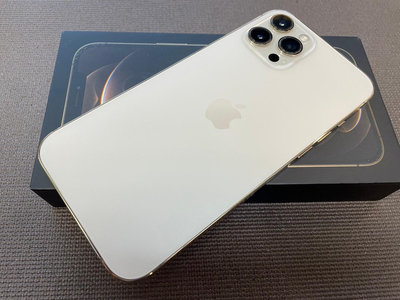奇機巨蛋【128GB】二手 Apple iPhone 12 pro max 金色 店內保固一個月