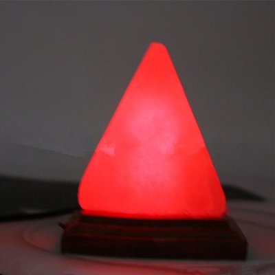 批發喜馬拉雅鹽燈USB金字塔形七彩變色礦物鹽燈多種造型小夜燈