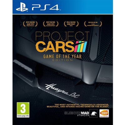 全新未拆 PS4 賽車計畫年度完整版-英文版-非光碟+下載卡版Project Cars Game of the year