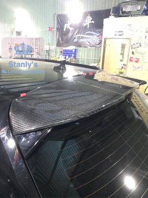 Audi A3 8V 烤漆尾翼&amp;原廠側裙